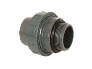 PVC Koblingskobling 50mm-utv. 1½"